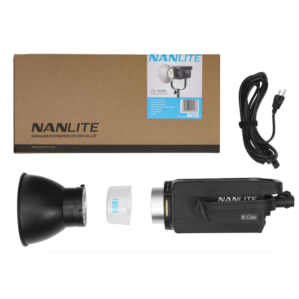 Осветитель NANLITE FS 300B Bi-Color LED Двухцветный светодиодный моноблок_img_2